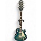 Used Epiphone Les Paul Traditional Pro IV Blue Burst Solid Body Electric Guitar thumbnail