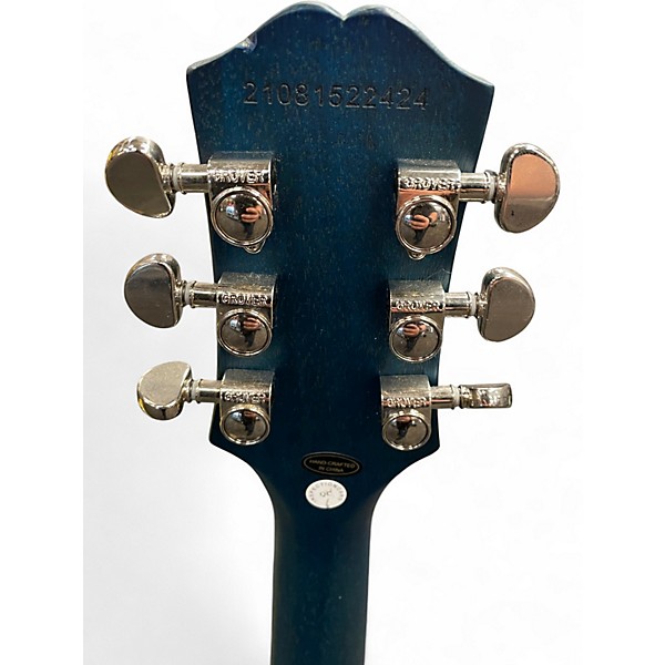 Used Epiphone Les Paul Traditional Pro IV Blue Burst Solid Body Electric Guitar