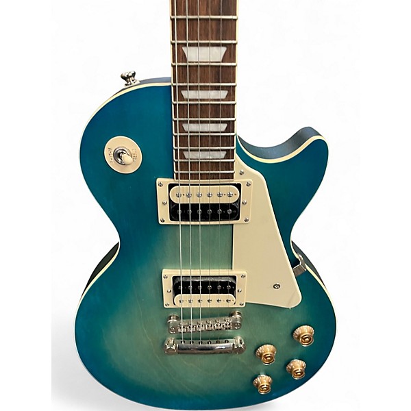 Used Epiphone Les Paul Traditional Pro IV Blue Burst Solid Body Electric Guitar