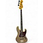 Used Fender American Professional Classic Jazz Bass Metallic Gold Electric Bass Guitar thumbnail