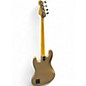 Used Fender American Professional Classic Jazz Bass Metallic Gold Electric Bass Guitar