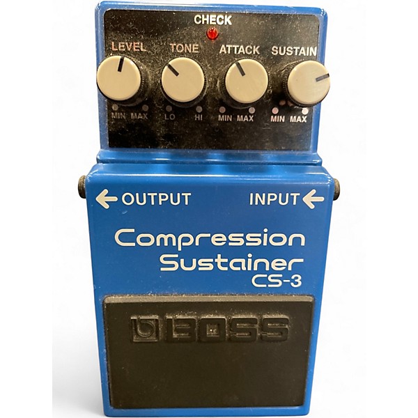 Used BOSS CS3 Compressor Sustainer Effect Pedal