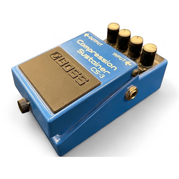Used BOSS CS3 Compressor Sustainer Effect Pedal