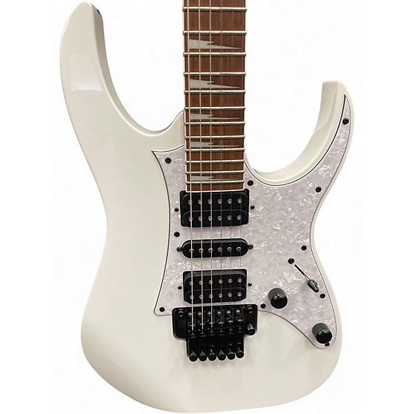 Used Ibanez RGB450 White Solid Body Electric Guitar