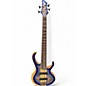 Used Ibanez BTB845 Blue Burst Electric Bass Guitar