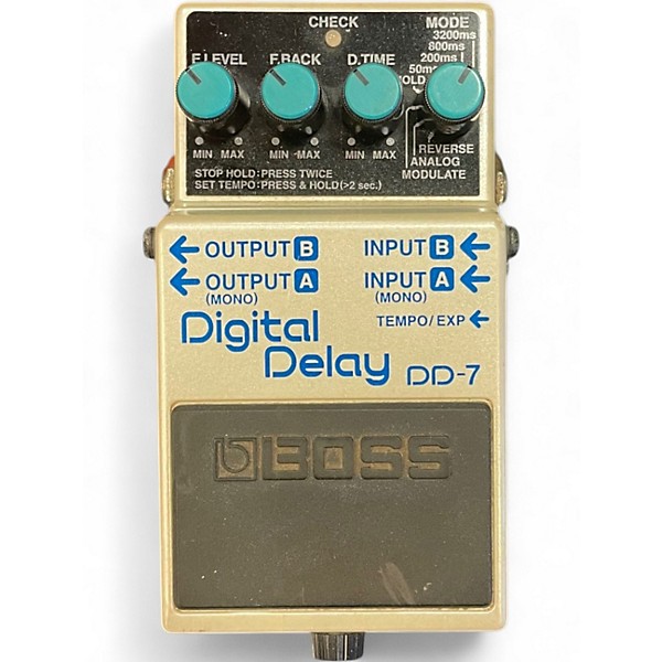 Used BOSS DD7 Digital Delay Effect Pedal