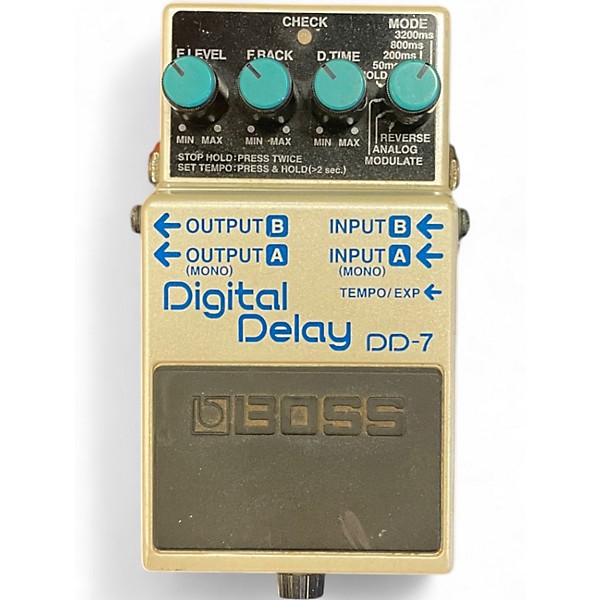 Used BOSS DD7 Digital Delay Effect Pedal