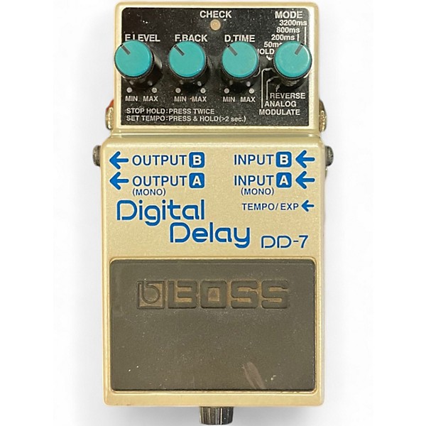 Used BOSS DD7 Digital Delay Effect Pedal