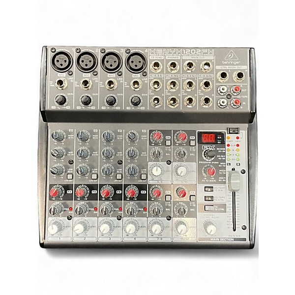Used Behringer XENYX 1202FX Line Mixer