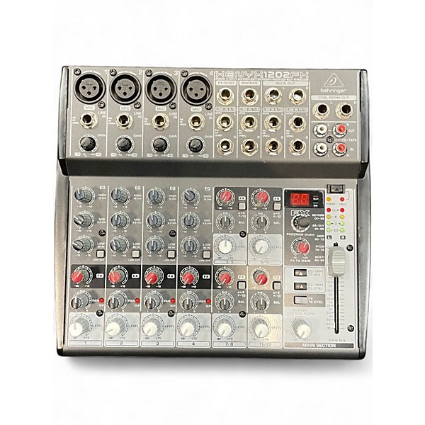 Used Behringer XENYX 1202FX Line Mixer