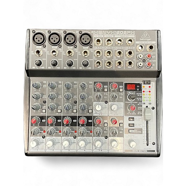 Used Behringer XENYX 1202FX Line Mixer