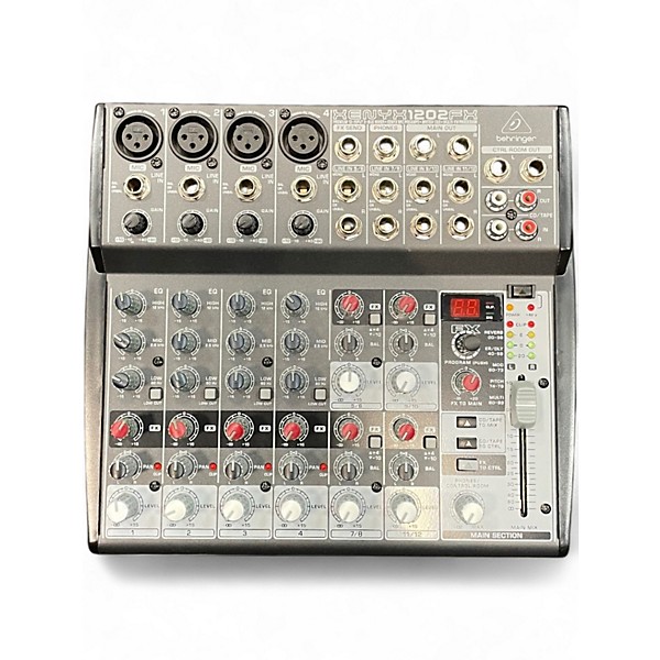 Used Behringer XENYX 1202FX Line Mixer