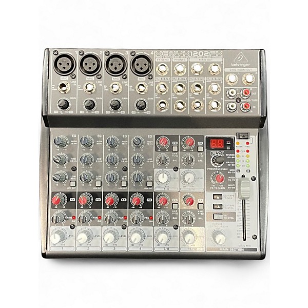 Used Behringer XENYX 1202FX Line Mixer
