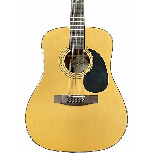 Used JB Player 90s JB302-12 Natural 12 String Acoustic Guitar