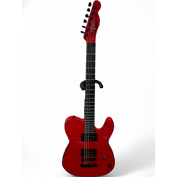Used Charvel Pro Mod San Dimas HH HT Red Solid Body Electric Guitar