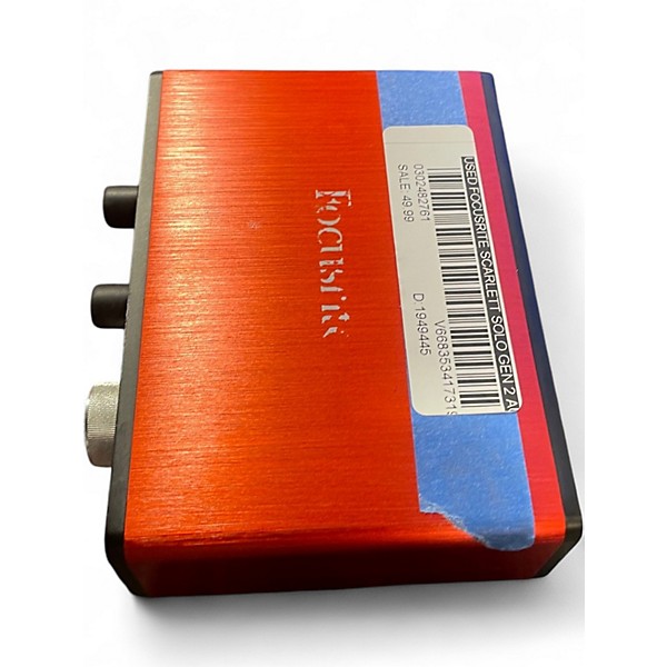 Used Focusrite Scarlett Solo Studio Gen 2 Audio Interface