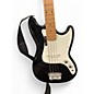 Used Squier Bronco Black Electric Bass Guitar