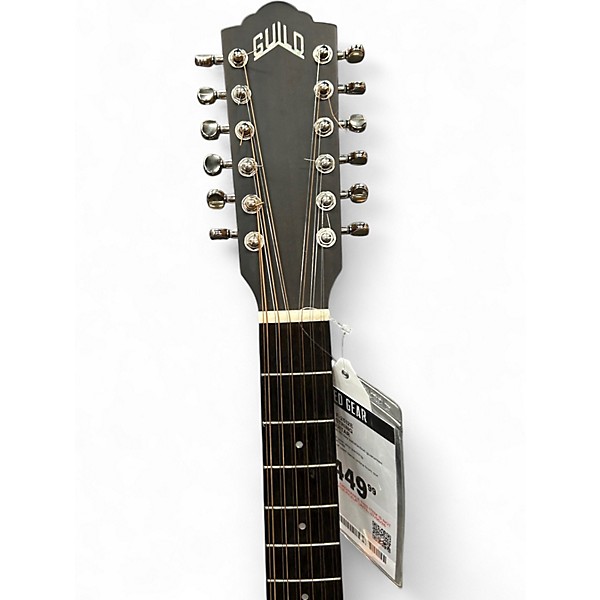 Used Guild F-2512E Natural 12 String Acoustic Guitar
