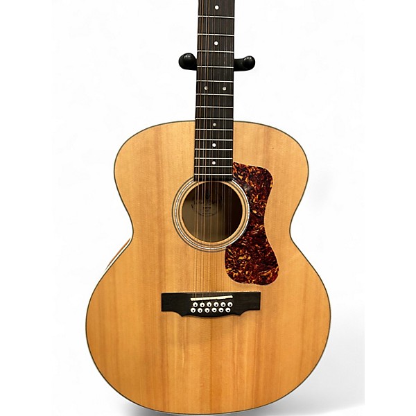 Used Guild F-2512E Natural 12 String Acoustic Guitar