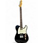Used Squier Paranormal Baritone Cabronita Telecaster Black Solid Body Electric Guitar thumbnail