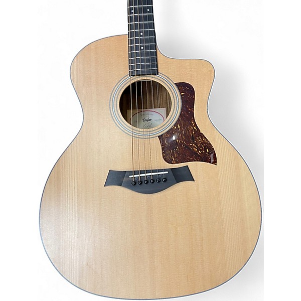 Used Taylor 214CE Natural Acoustic Electric Guitar