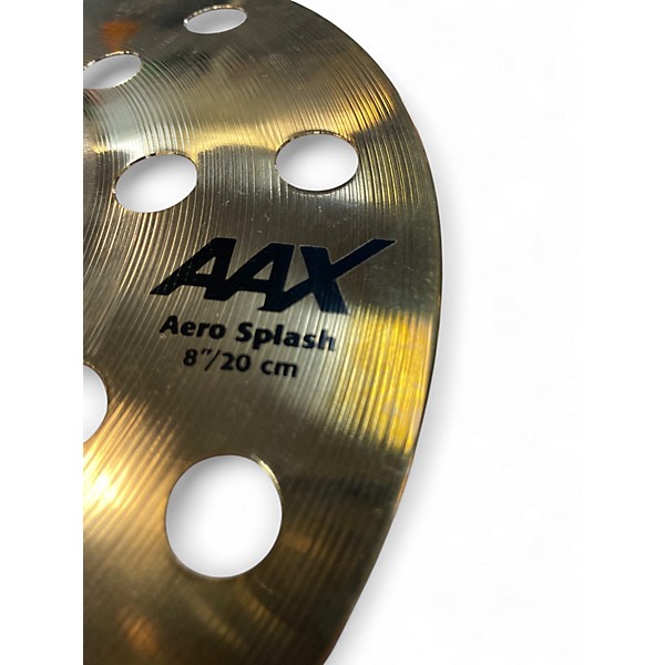 Used SABIAN 8in AAX Air Splash Cymbal
