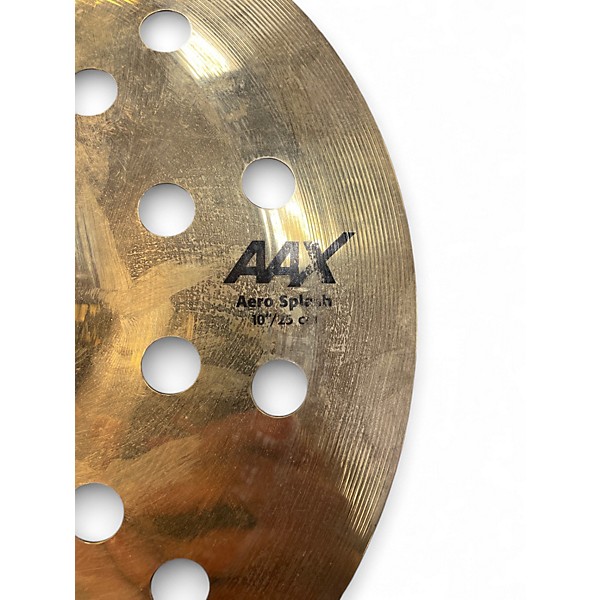 Used SABIAN 10in AAX Air Splash Cymbal
