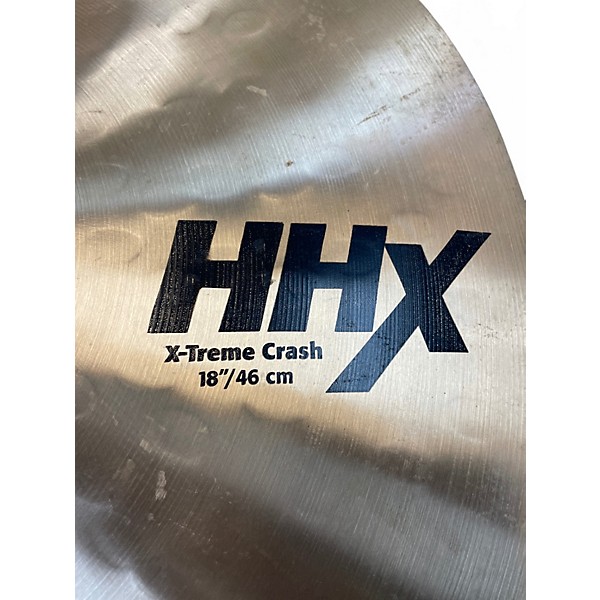 Used SABIAN 18in HHX xtreme Cymbal