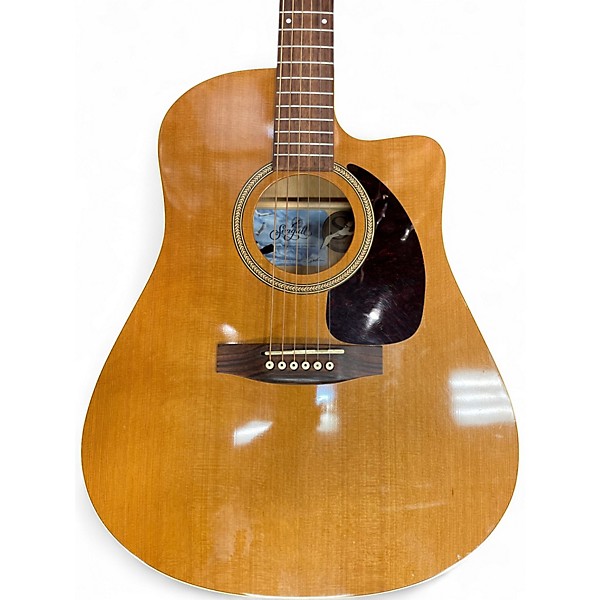 Used Seagull S6+CW GT Natural Acoustic Electric Guitar