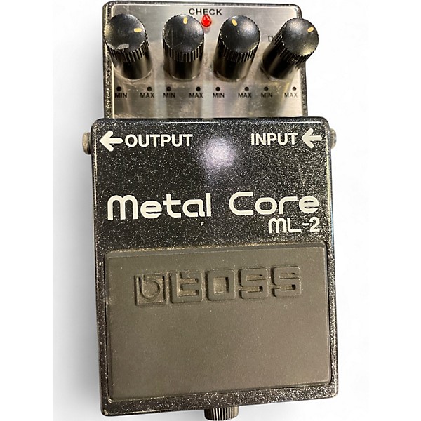 Used BOSS ML2 Metal Core Distortion Effect Pedal