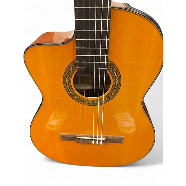 Used Takamine GC1CE Natural Acoustic Electric Guitar