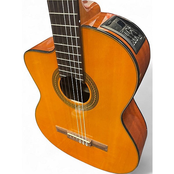 Used Takamine GC1CE Natural Acoustic Electric Guitar