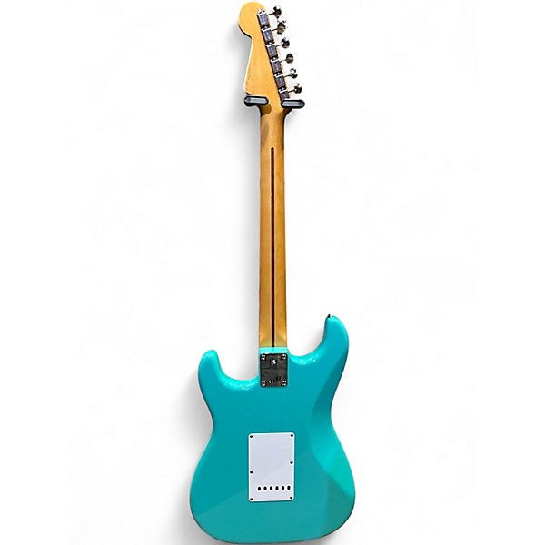 Used 2022 Fender AMERICAN VINTAGE II 57 Seafoam Green Solid Body Electric Guitar