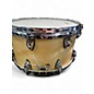 Used Orange Amplifiers 13in Maple Ash Snare Natural Drum
