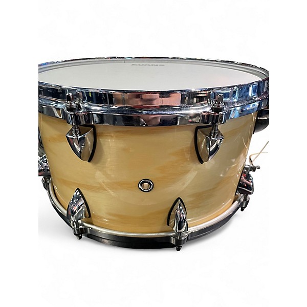 Used Orange Amplifiers 13in Maple Ash Snare Natural Drum