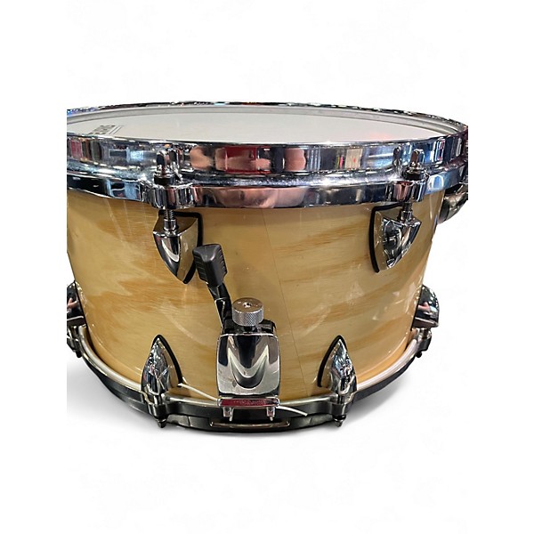 Used Orange Amplifiers 13in Maple Ash Snare Natural Drum