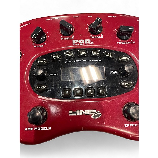Used Line 6 Pod XT Live Amp Modeler Effect Processor