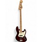 Used Squier Affinity Jazz Bass Red Electric Bass Guitar thumbnail