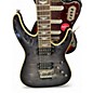 Used Schecter Guitar Research Omen Extreme 6 Floyd Rose Gunmetal Gray Solid Body Electric Guitar