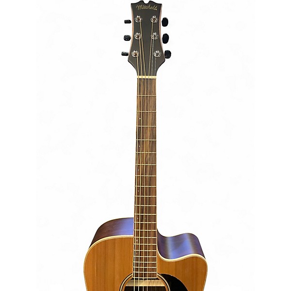 Used Mitchell Me2cec Natural Acoustic Guitar