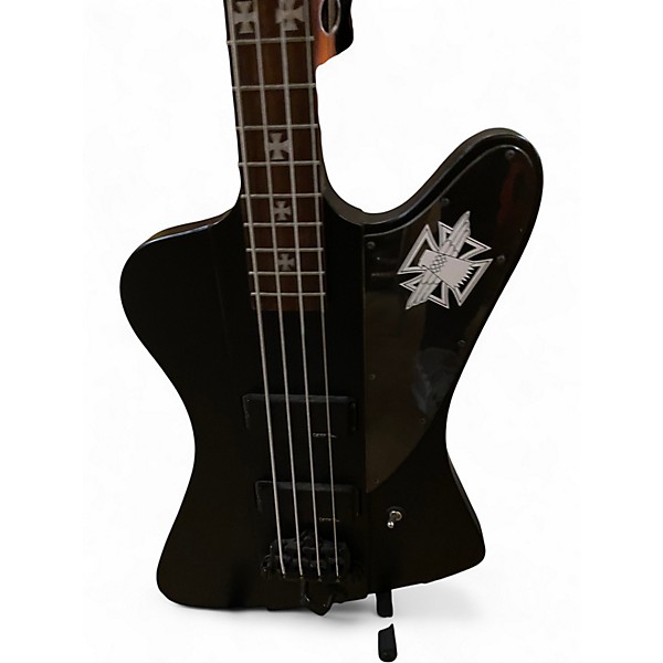 Used Epiphone Nikki Sixx Signature Blackbird Black Electric Bass Guitar