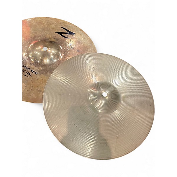 Used Zildjian 14in ZILDJIAN HYBRID HAT SET (NEW BEAT AND DYNOBEAT) Cymbal
