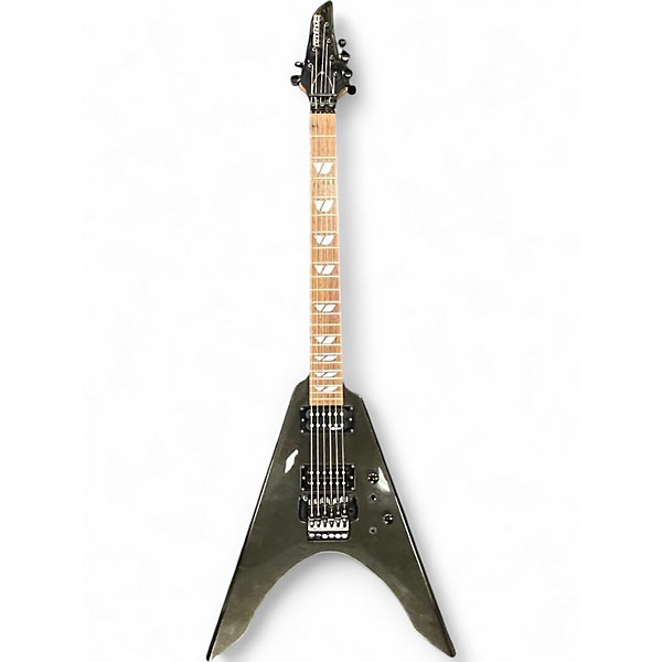 Used Fernandes Vortex Gunmetal Gray Solid Body Electric Guitar