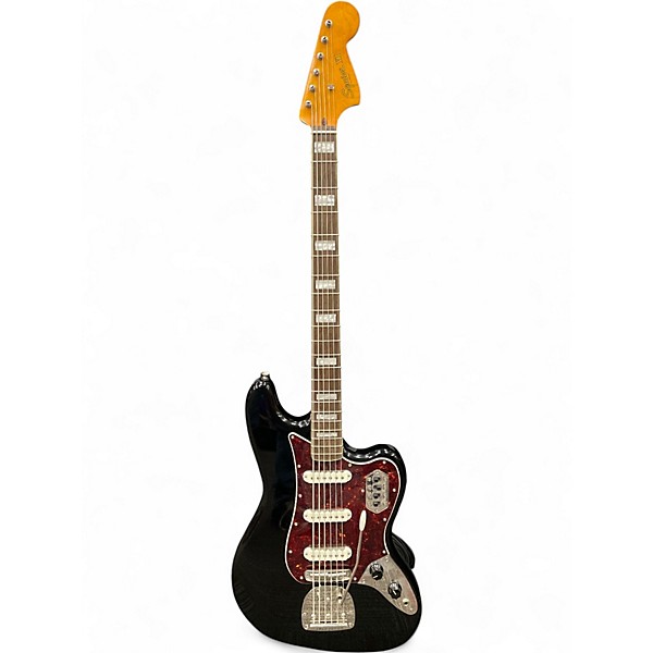 Used Squier CLASSIC VIBE BASS VI Black Electric Bass Guitar Black
