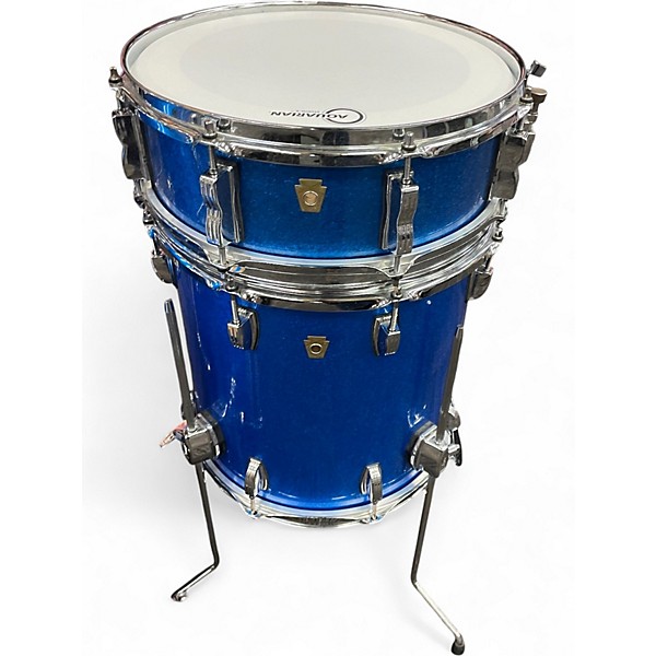 Used Ludwig 4 Piece LEGACY Blue Drum Kit