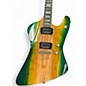 Used Dbz Diamond Hailfire Exotic Trans Green Solid Body Electric Guitar