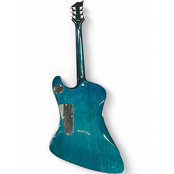 Used Dbz Diamond Hailfire Exotic Trans Green Solid Body Electric Guitar