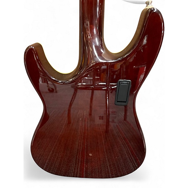 Used Schecter Guitar Research C-1 E/A Trans Red Hollow Body Electric Guitar