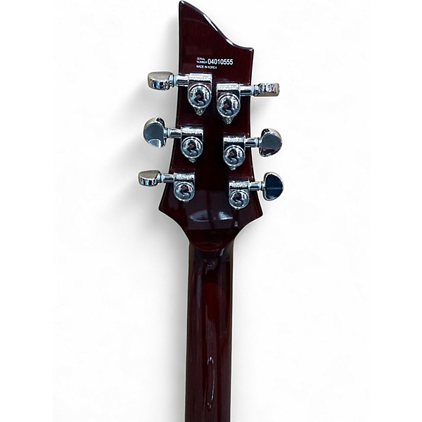 Used Schecter Guitar Research C-1 E/A Trans Red Hollow Body Electric Guitar