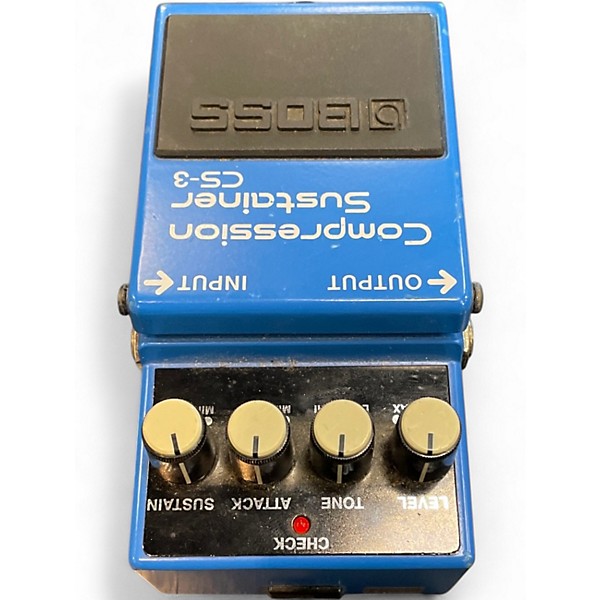 Used BOSS CS3 Compressor Sustainer Effect Pedal